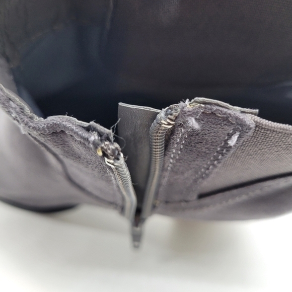 Sociology Women's Gray Suede Ankle Bootie High Heel‎ Size 7.5 - Picture 6 of 16